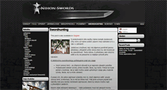 Desktop Screenshot of nihonswords.com
